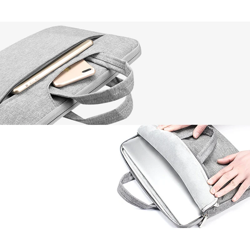 Портфель мужской из водонепроницаемой ткани Оксфорд простой модный чемоданчик с