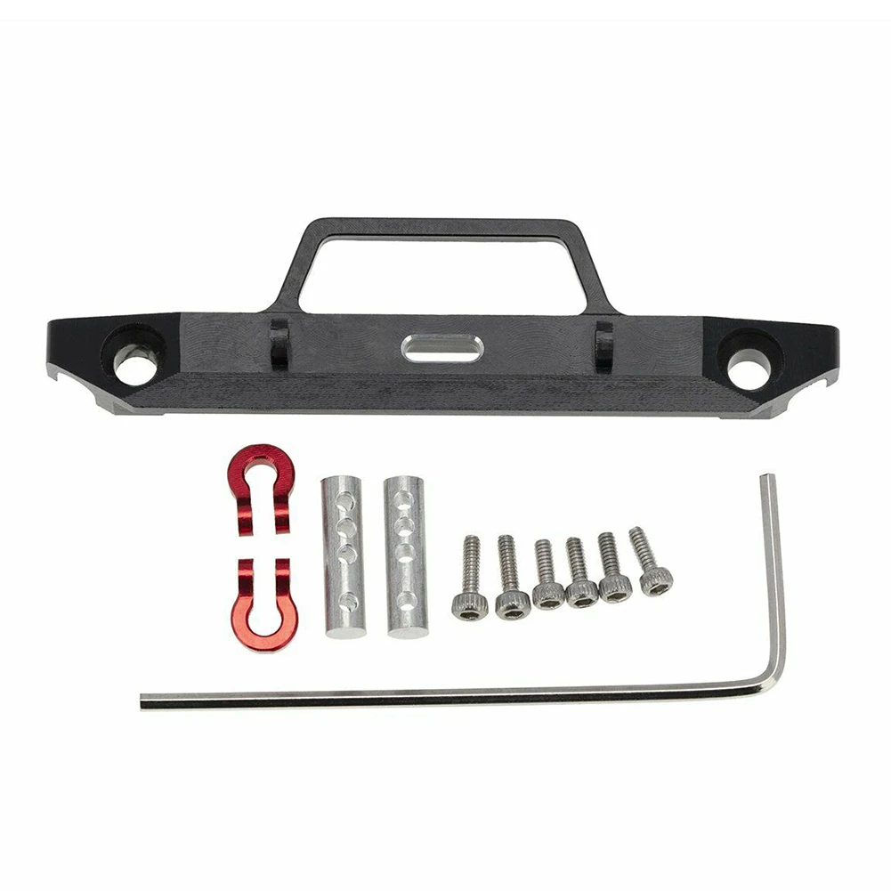 

For 1/24 Axial SCX24 90081 Metal Front Bumper Aluminum Alloy Front Crash Barrier RC Crawler Car Upgrade Accessories