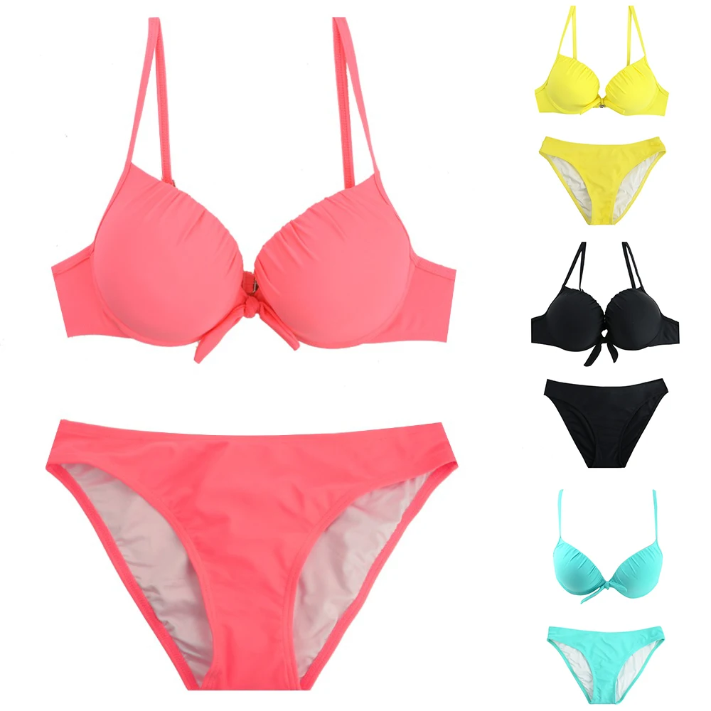 Новый бразильский купальник бикини женский 2019 микро набор купальный костюм с
