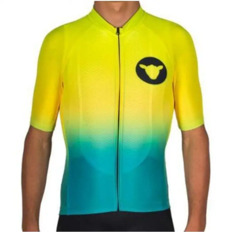 picture color Ropa ciclismo Pro team, короткий рукав, Джерси, лето, зеленый, для езды на велосипеде, одежда, дышащая, для команды, черная овца, велосипедная майка - Цвет: picture color
