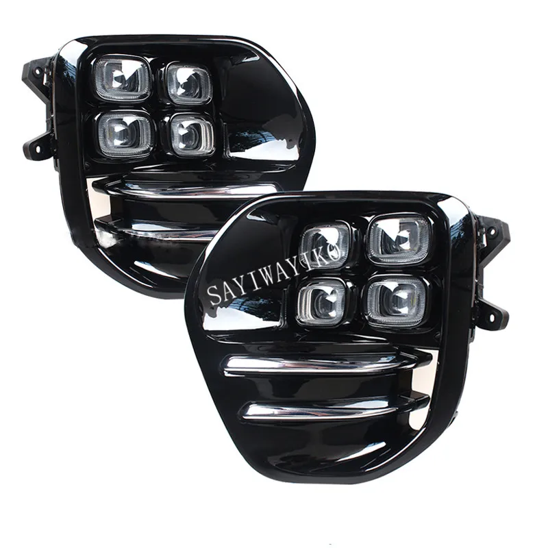 

For KIA Sportage QL kx5 2016 2017 2018 LED Fog Light Lamp Daytime Running Light Set Auto Car White LED DRL Light For KIA KX5