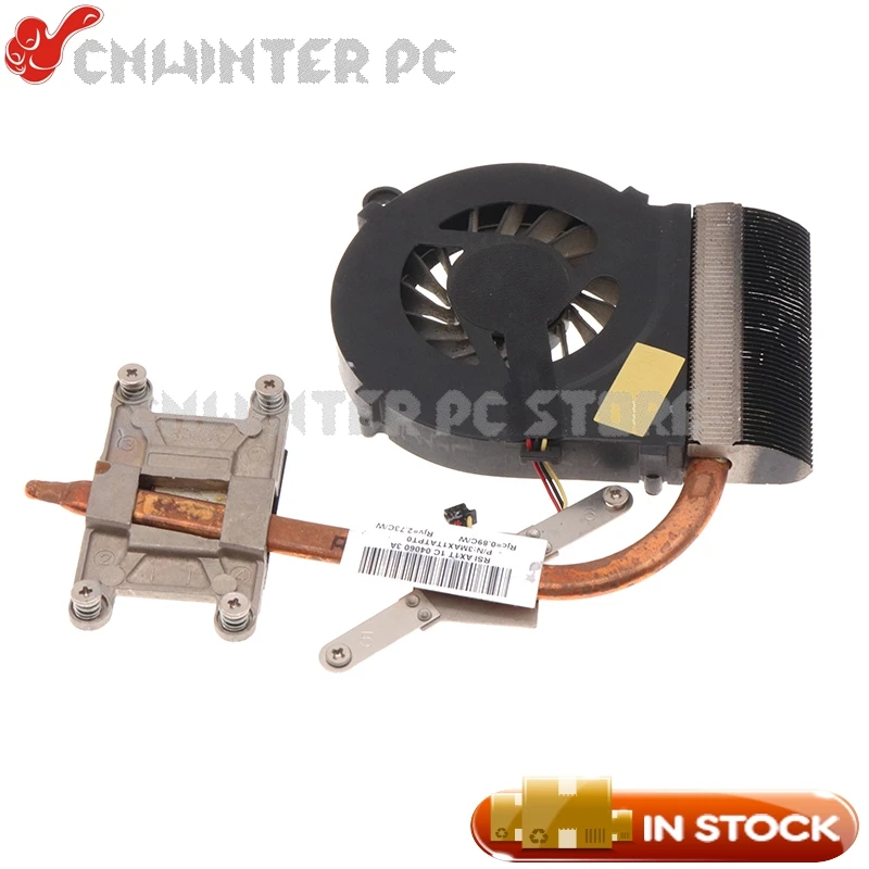 

NOKOTION 638401-001 for HP G42 G62 CQ42 CQ62 6370 laptop Heatsink Assembly Radiator Cooler Cooling Fan