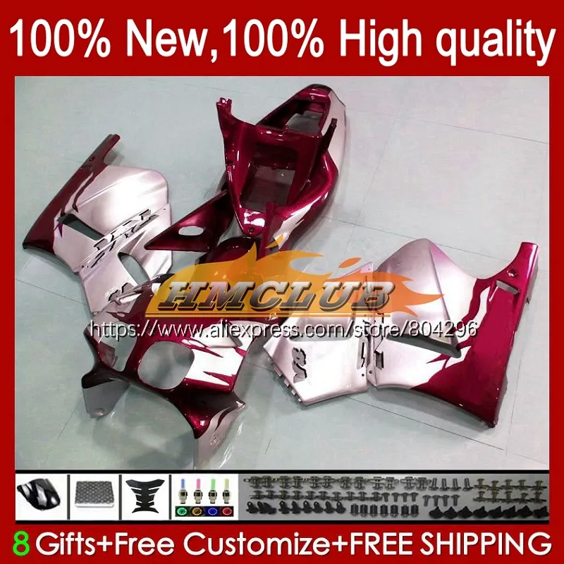 

VFR400R For HONDA VFR400 R RVF VFR 400 R 400R 138No.88 NC35 94 95 96 97 98 RVF400R 1994 1995 1996 1997 1998 Dark red hot Fairing