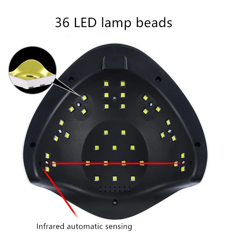 Сушилка для ногтей SUNX LED-лампа маникюра терапевтическая машина 54 Вт
