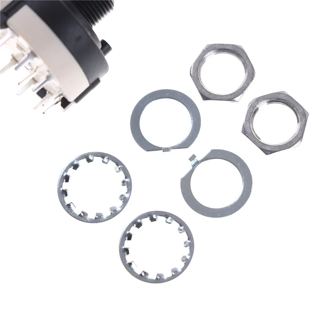 Высокое качество 2 шт. 1 полюс 12 позиций пользовательский провод вращающийся