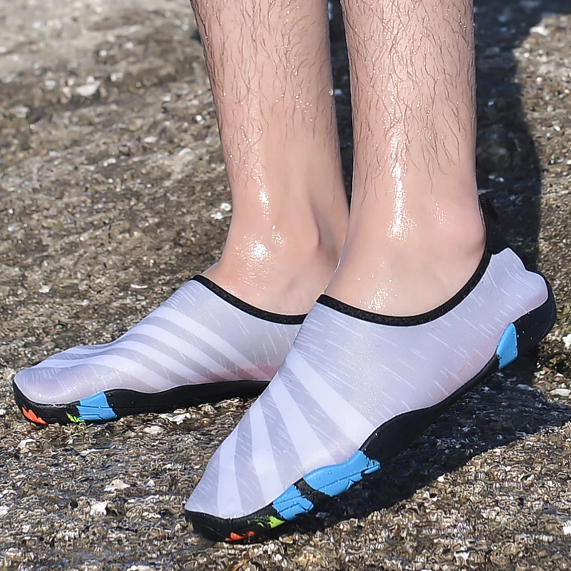 Кроссовки для плавания мужчин и женщин быстросохнущие сандалии йоги воды пляжа