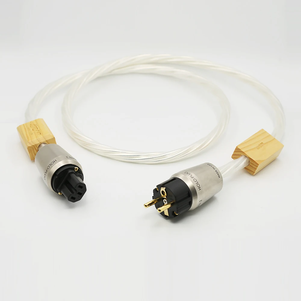 

HiFi Nordost ODIN 2 Reference power cable seven silver-plated 14AWG EU Plug socket connector AC power cord without Box
