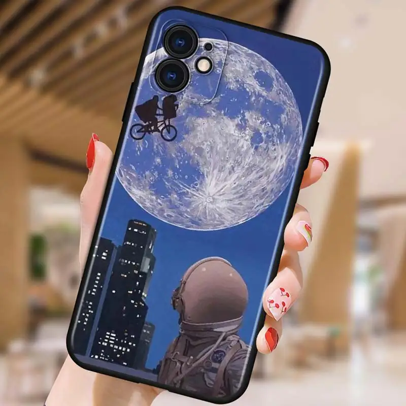 

Fantasy Fashion Art for iPhone 5 5S 6 7 8 X XR XS 11 SE 12 2020 mini Plus Pro MAX TPU Black Soft Cover