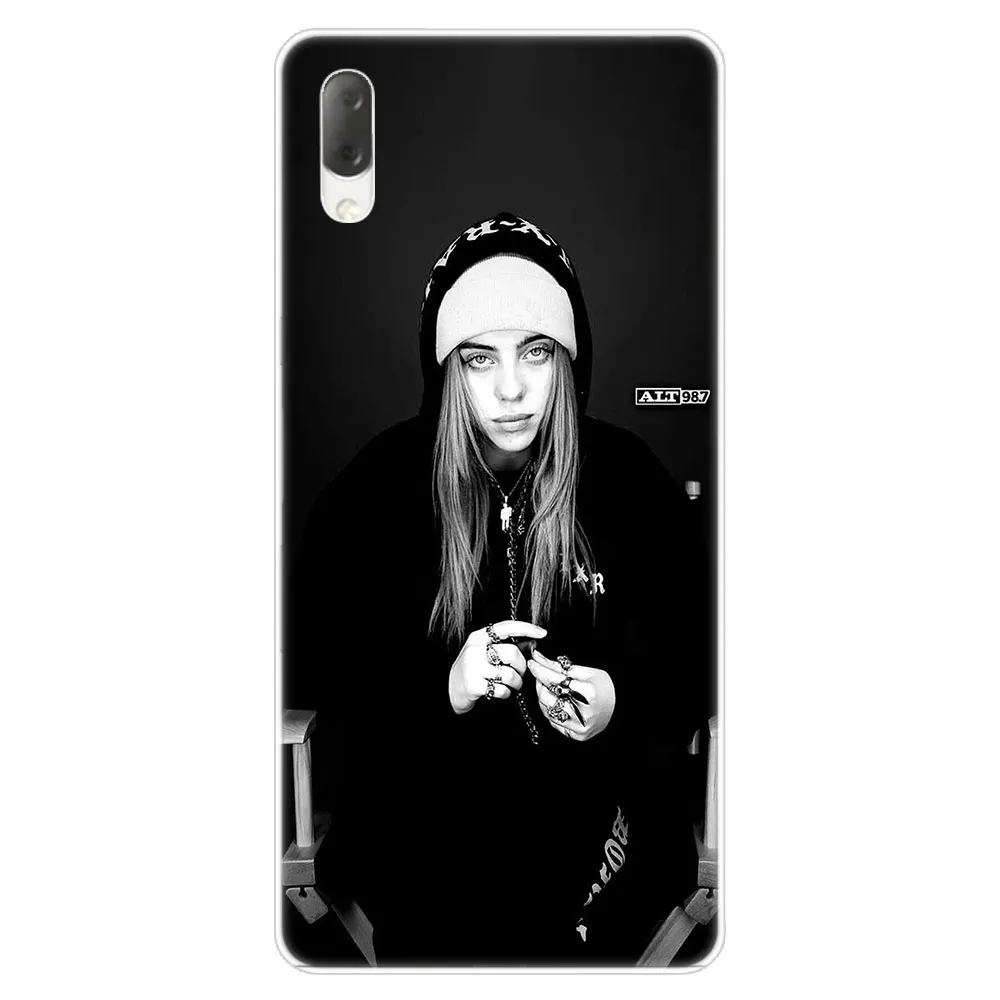 Billie Eilish Мода жесткий чехол для Sony Xperia L1 L2 L3 X XA XA1 XA2 XA3 ультра 10 плюс E5 XZ XZ1 XZ2 компактный XZ3 XZ5 2 20 крышка - Цвет: 005