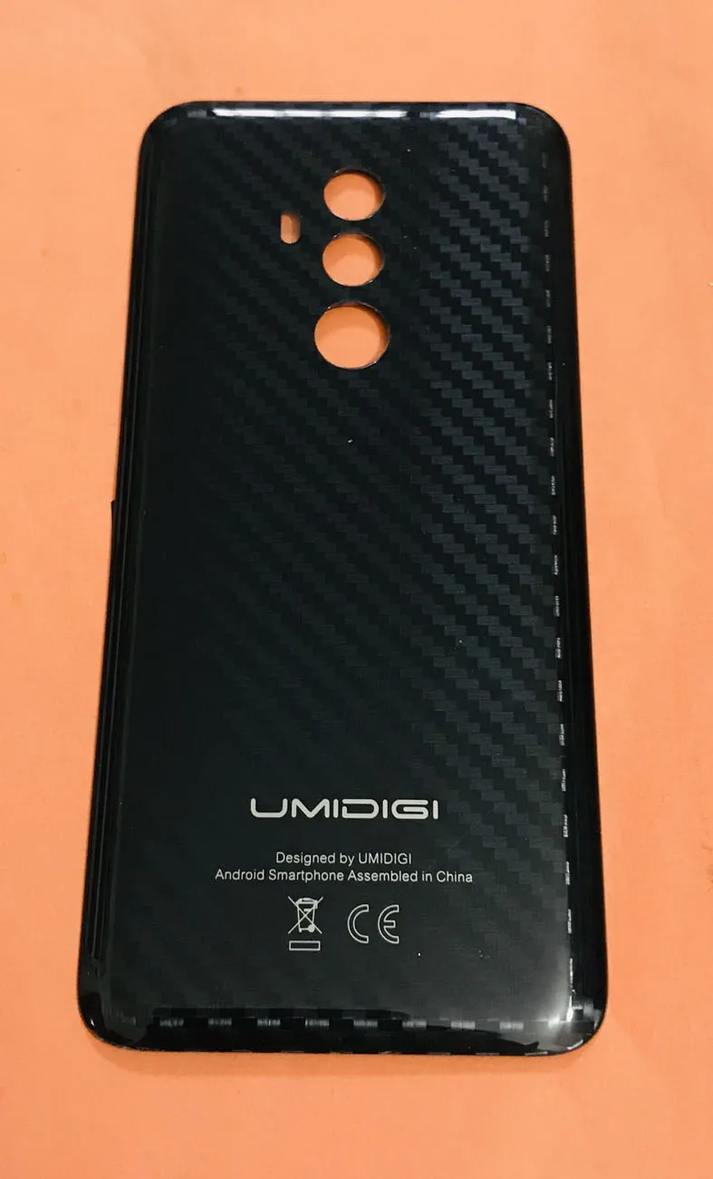 Старый Оригинальный чехол для задней батареи Umidigi Z2 Helio P23 Octa Core Бесплатная