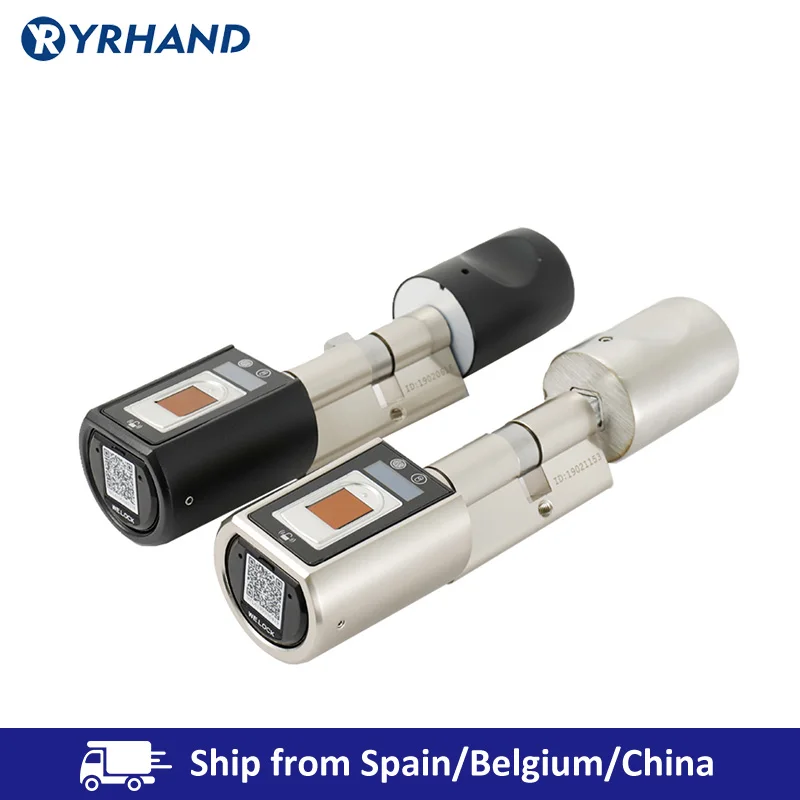 Интеллектуальный биометрический сканер отпечатков пальцев Дверной замок для