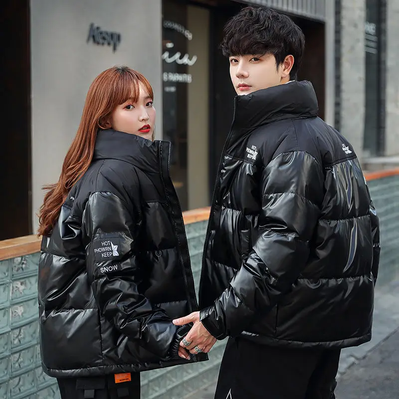 

Модный Зимний пуховик для пары, модное универсальное теплое пальто, парка для пары, Мужская парка с ограниченным по времени