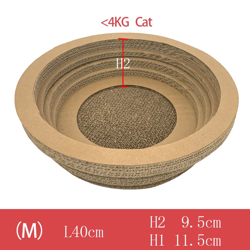 Y-M Тип чаши кошка Catnip скребок для ногтей подстилка-кровать игрушка кошки скребок гофрированная бумага котенок Коврик Отдых товары для домашних животных - Цвет: Y-M