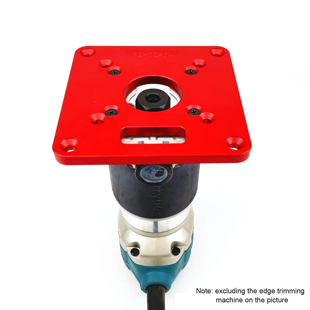 

RT0700C Aluminum Alloy Router Table Insert Plate Multifunctional Trimming Machine Flip Board for Woodworking Benches Tool