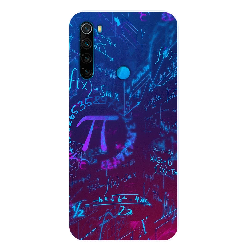 

For Xiaomi Redmi Note 8 2021 Case Silicone Space Soft TPU Back Cover Case On Redmi Note 8 2021 Phone Case for Redmi Note8 2021