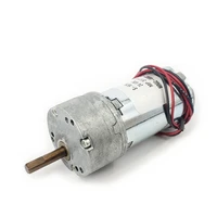 precision dc 24v 49rpm 7 pole rotor micro geared motor high torque metal gearbox carbon brush dc motor geared motors for pumps