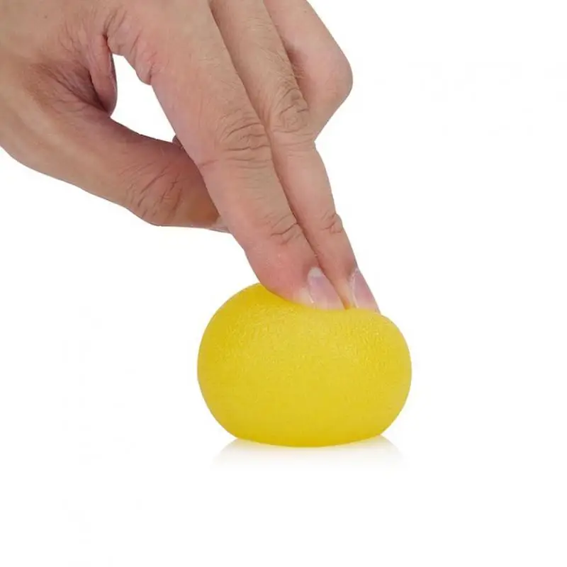 

Silicone Grip Ball Round Tpr Decompression Vent Ball Mouse Hand Desktop Fitness Equipment Finger Rehabilitation Grip