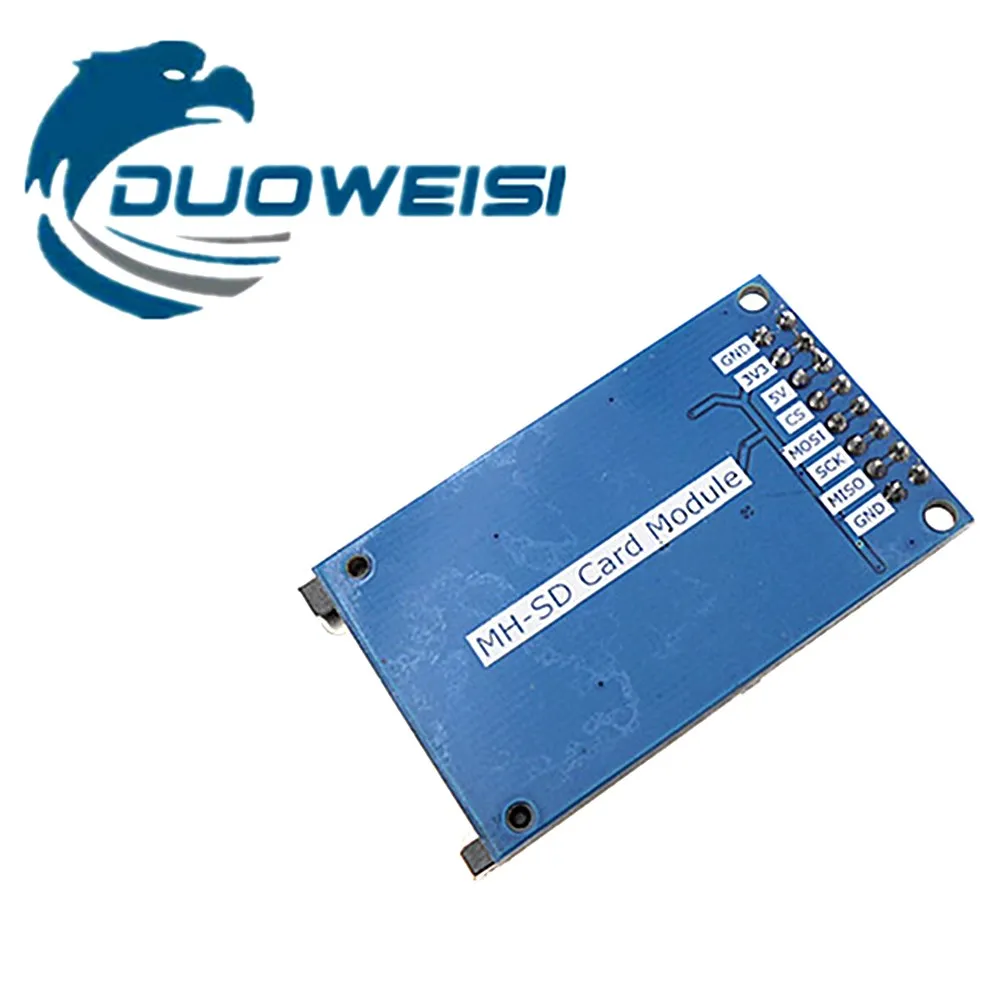 Модуль чтения и письма модуль SD-карты разъем считыватель MCU для самостоятельного