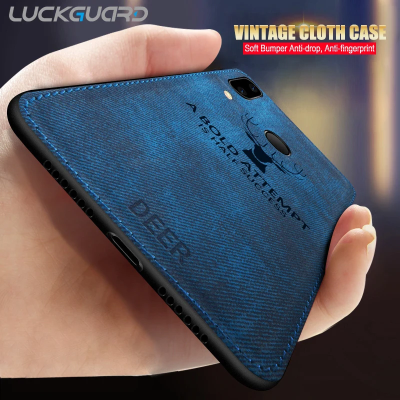 

Cloth Deer Phone Case For Huawei Mate 10 20 30 40 Pro P20 P30 P40 Pro Honor 10 Lite 10i 20 V30 Nova 7 Shockproof Silicone Cover