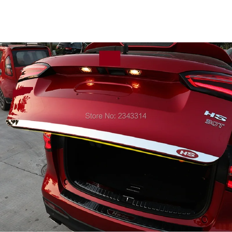 Автомобильные аксессуары для MG Hs 2018 2019 накладки на порог из нержавеющей стали
