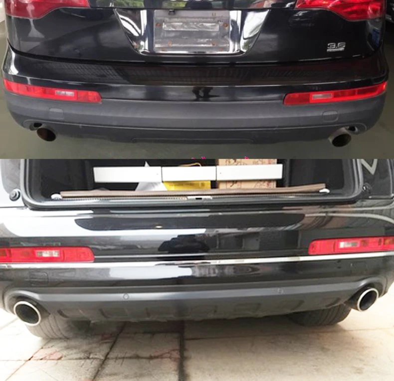 Для Audi Q5 2009- Volkswagen Tiguan Volvo XC60 XC90 2003-15 Ehaust глушитель наконечник из нержавеющей стали аксессуары для автомобиля