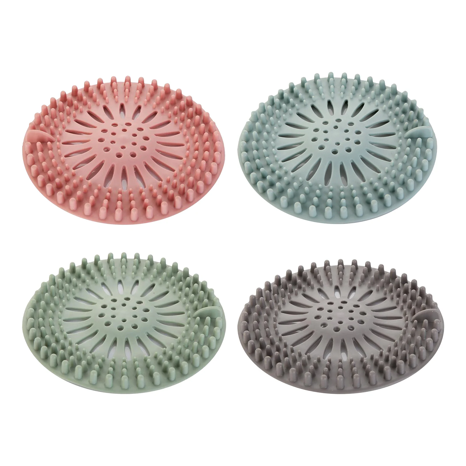 

Round Shower Floor Drain Cover Anti-blocking Hair Catcher Hair Stopper Plug Trap Sink Strainer Filter Bathroom Kitchen Accs