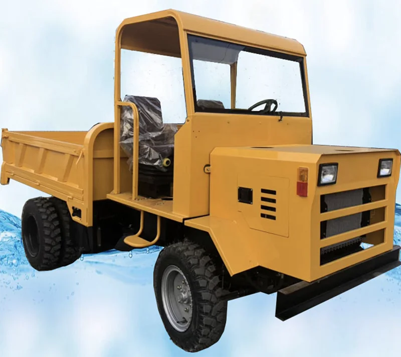 Diesel four-wheel drive agricultural vehicle 25-horsepower four-wheel tractor dump dump truck engineering climbing vehicle