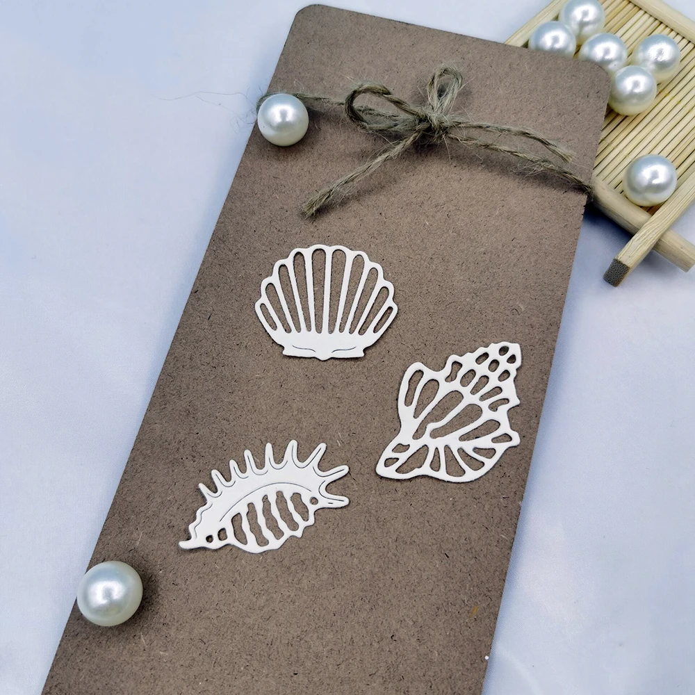 Металлические Вырубные штампы Shell Slimline скрапбукинг Рукоделие сделай сам шаблон