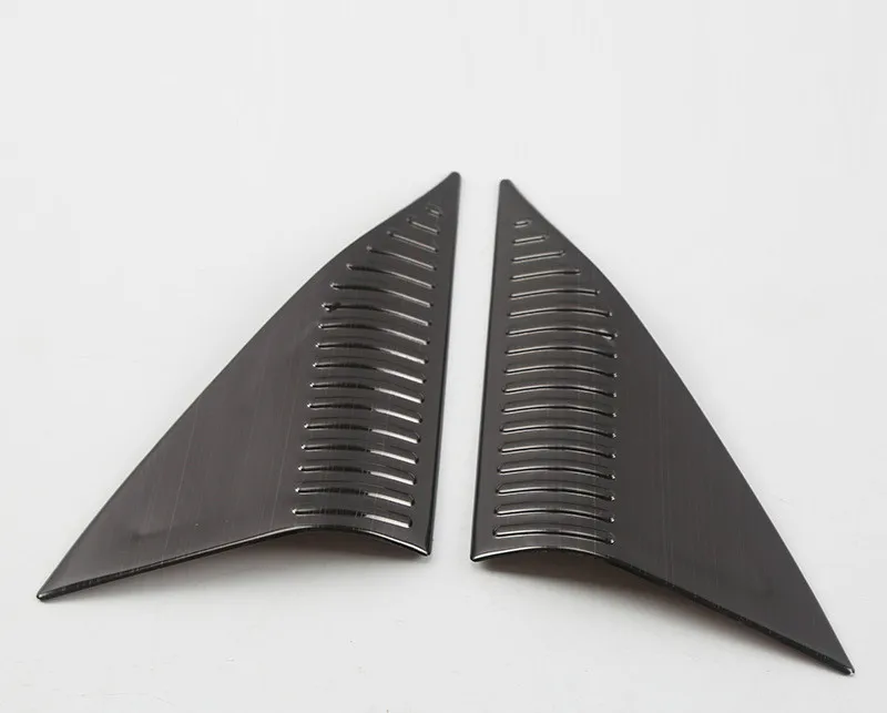 

For Volkswagen Teramont 2017 High-quality stainless steel / ABS Chrome Azhu triangle sequins car accessories Car styling