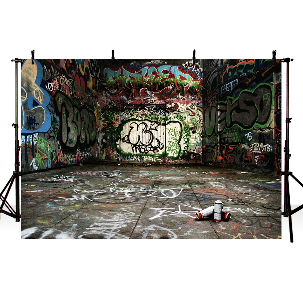 Mehofond Граффити стена пол фотография Фон сломанная абстрактная распылительная