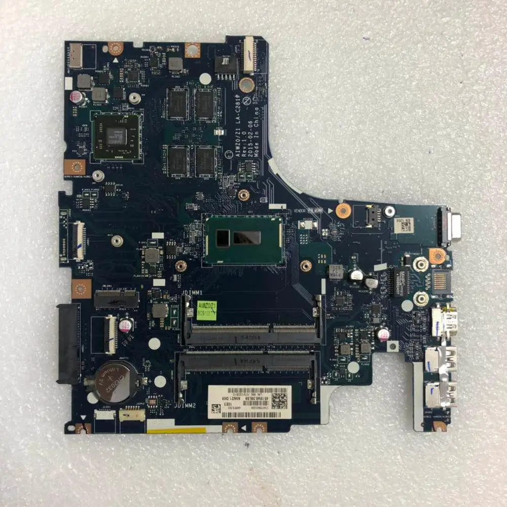 LA-C281P Z51-70 независимая материнская плата для ноутбука I7-5500U 2G номер FRU 5B20J23635 5B20J23587