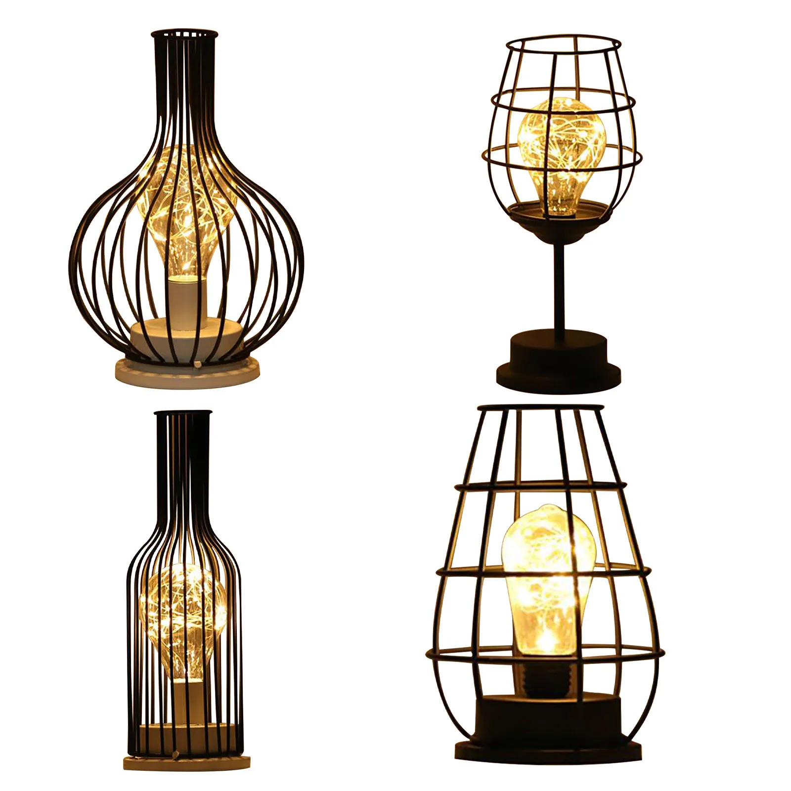 1 шт. Новинка Ночной светильник Креативный светодиодный Железный маленький в