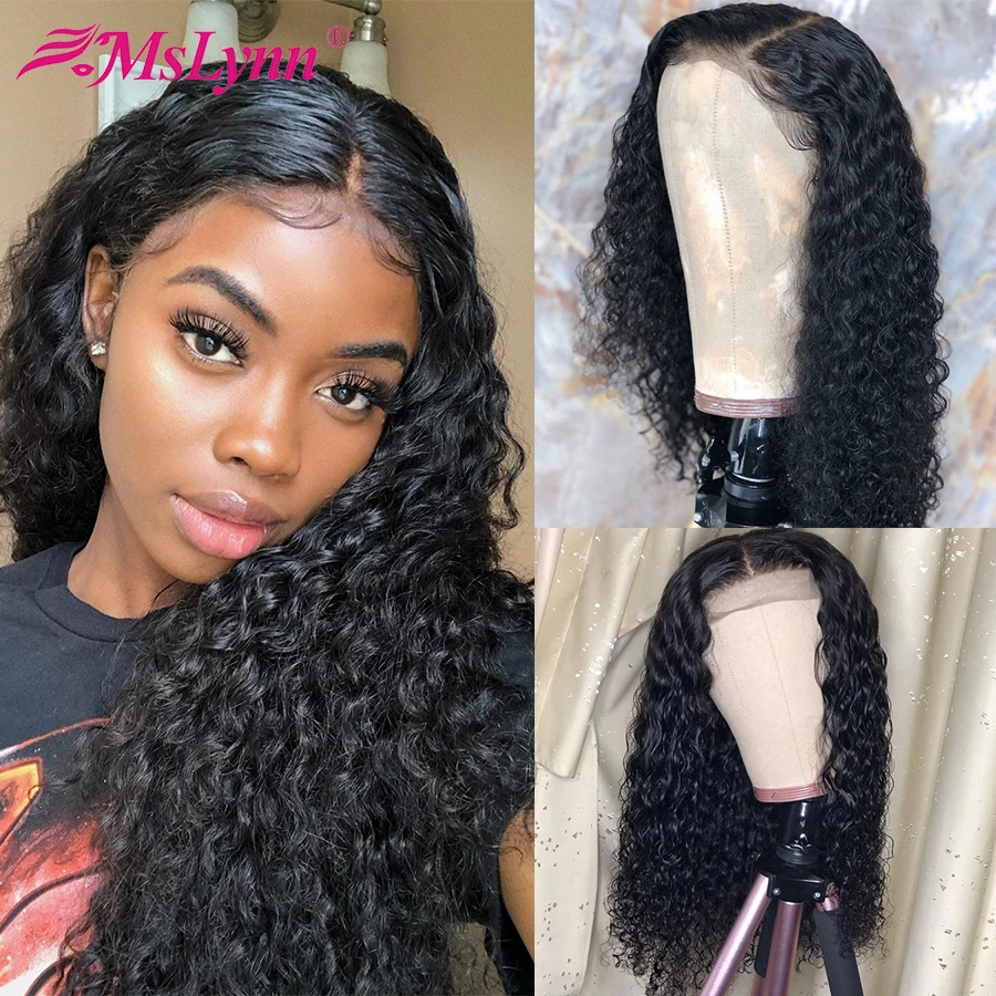 Парики из натуральных волос на кружеве волнистые волосы предварительно