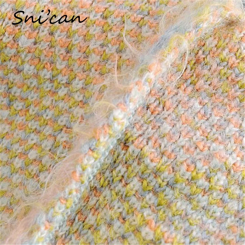 

Snican Spring Cute Ducks Long Sleeve O Neck Sweater Za 2021 Women Fashion Pullover Ladies Tops Jumper Mujer Casual Outwear Coat