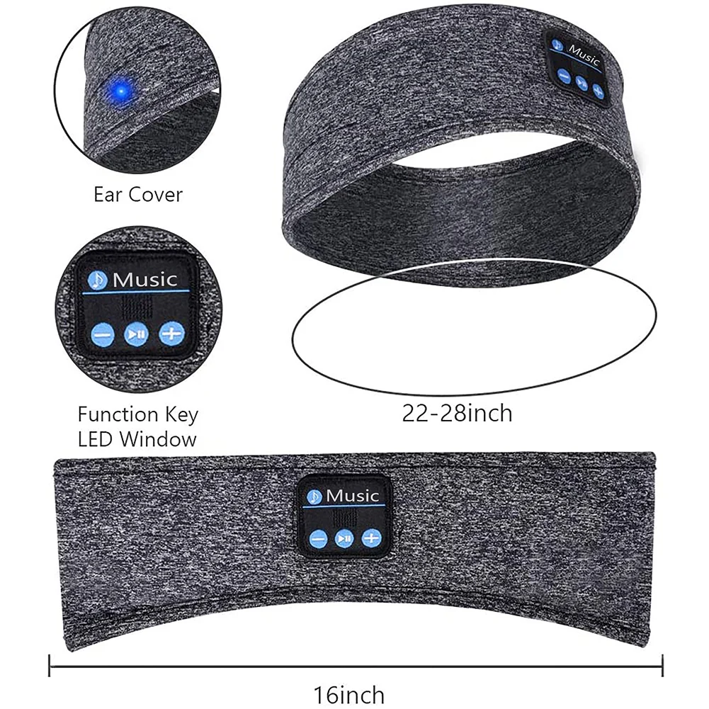 Bluetooth головная повязка музыкальный вызов Спортивная для бега йоги головной