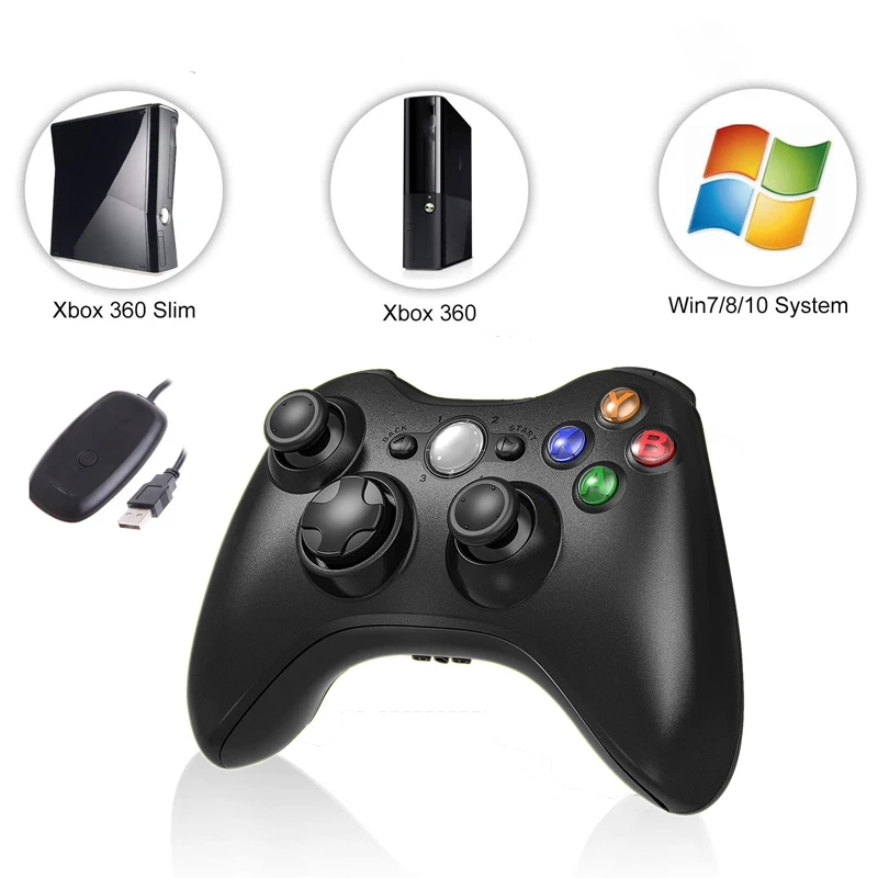 2 4G беспроводной Bluetooth игровой геймпад для Microsoft xbox 360 контроллер Джойстик консоль