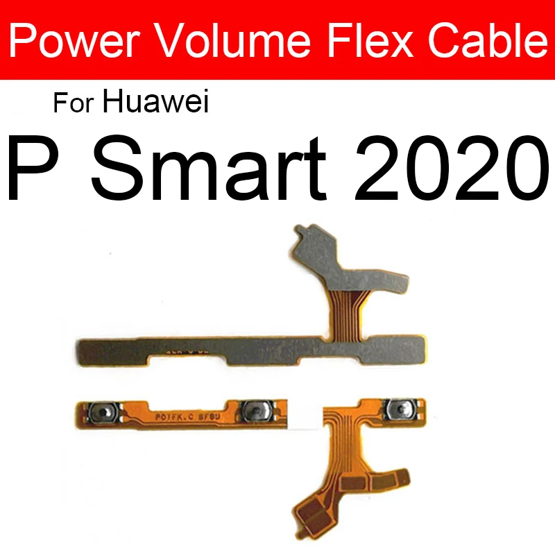 Гибкий кабель для регулировки громкости питания Huawei P Smart S Z Pro Боковая кнопка