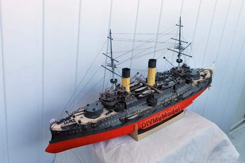 DIYMyModeI Czar-rompecabezas de pel&iacute;cula, modelo de papel artesanal, rompecabezas de juguete hecho a mano, clase Borodino, &aacute;guila, bricolaje, regalo-0