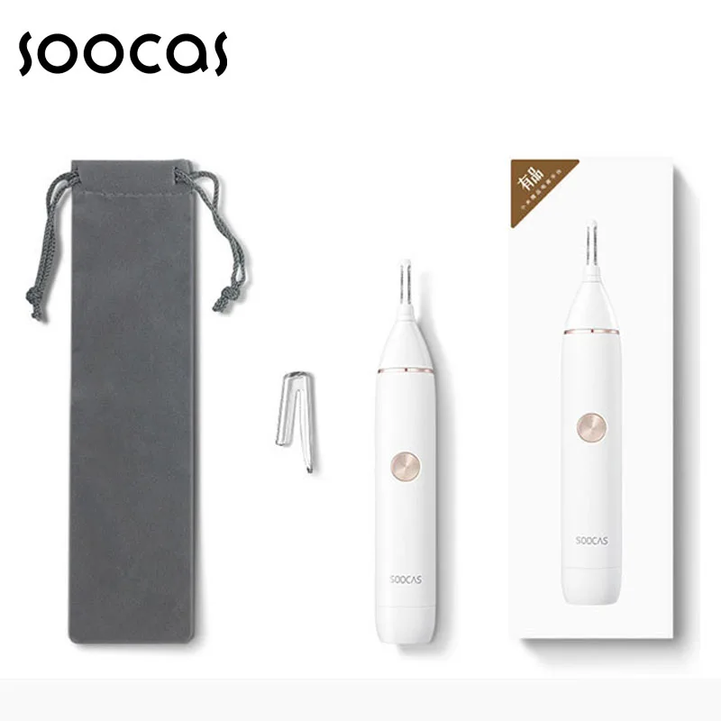 SOOCAS N1 Electric Nose Hair Trimmer Mini Portable Ear For Men Shaver Waterproof Safe Cleaner Tool Razor Men‘S | Бытовая техника