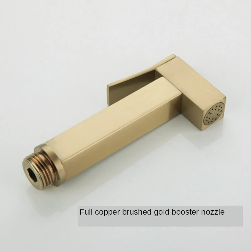 

Toilet Brass Bidet Spray Shower Bidet Set Copper Valve Bathroom Bidet Shower Sprayer Wall Mounted Tap Mixer