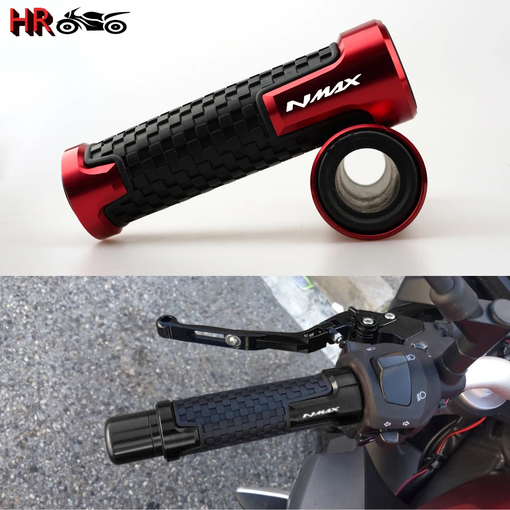 

7/8 ''22 мм рукоятка захваты для YAMAHA NMAX125 NMAX155 NMAX 125 155 2015 2016-2018 2019 новые мотогонок грипса на руль