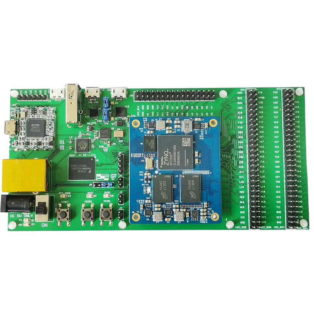 FPGA core board 7Z010 7Z020 CLG 400 2I stable performance ZYNQ module 256Mb QSPI FLASH + 8Gb DDR3 | Электроника