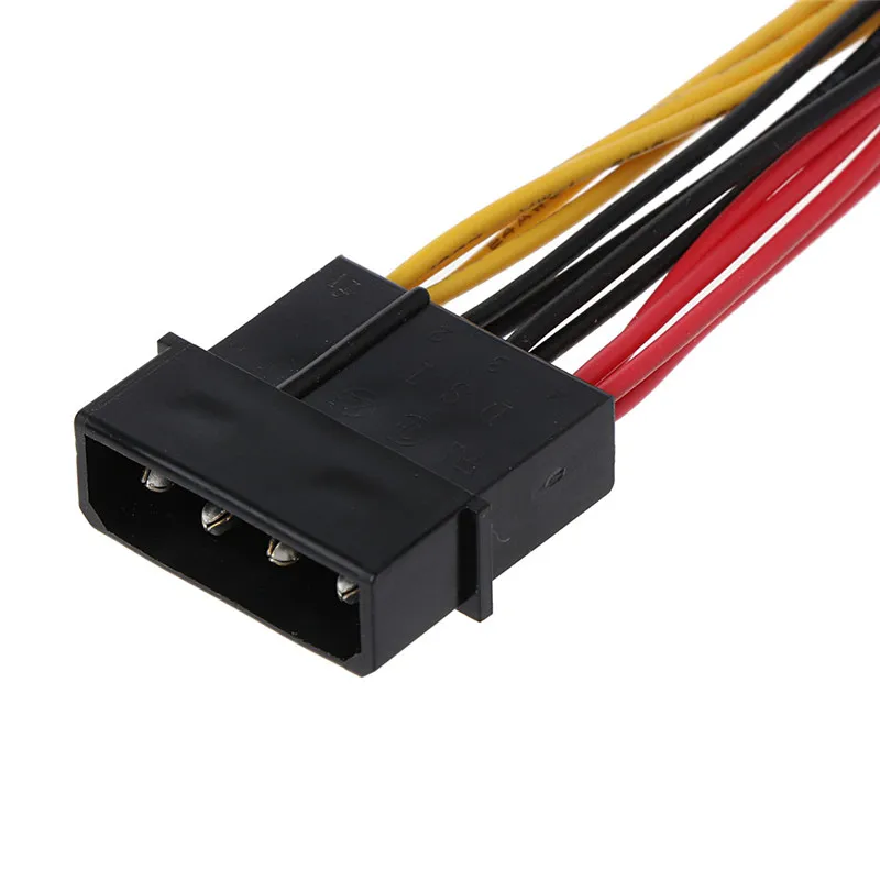 4 контактный охлаждающий вентилятор IDE Molex на 6 портов 34 см 2 разделитель питания