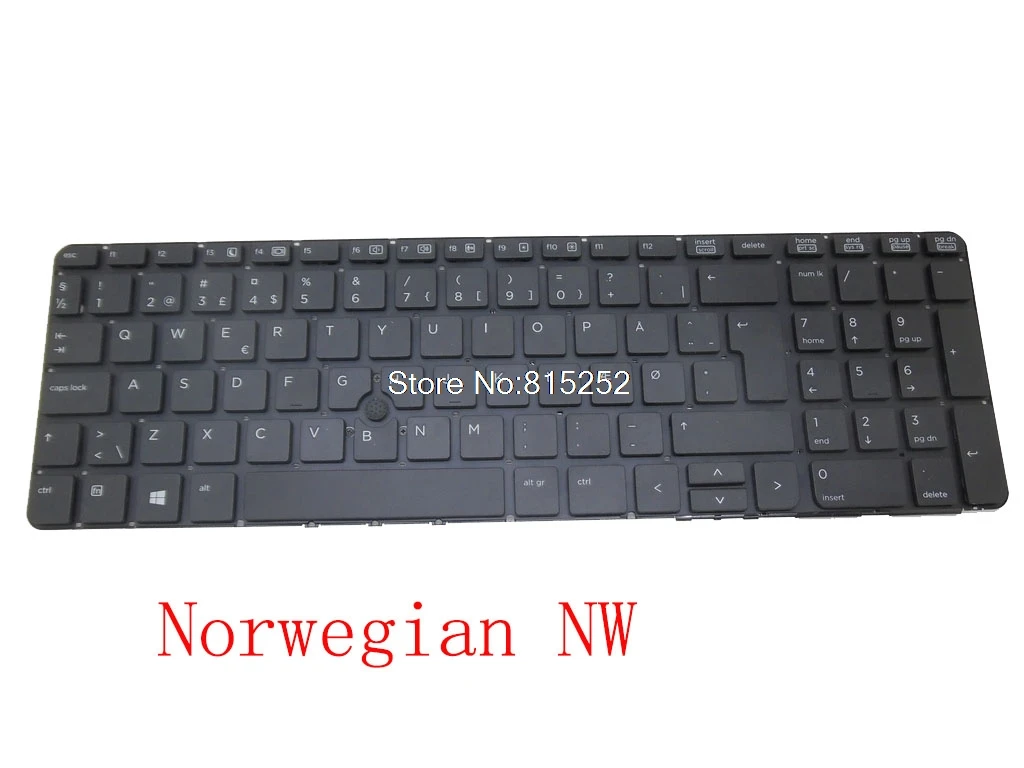 

Laptop Keyboard For HP For PROBOOK 650 G1 655 G1 738697-091 738738697-B71 SG-61310-2SA Norwegian NW /Sweden SD