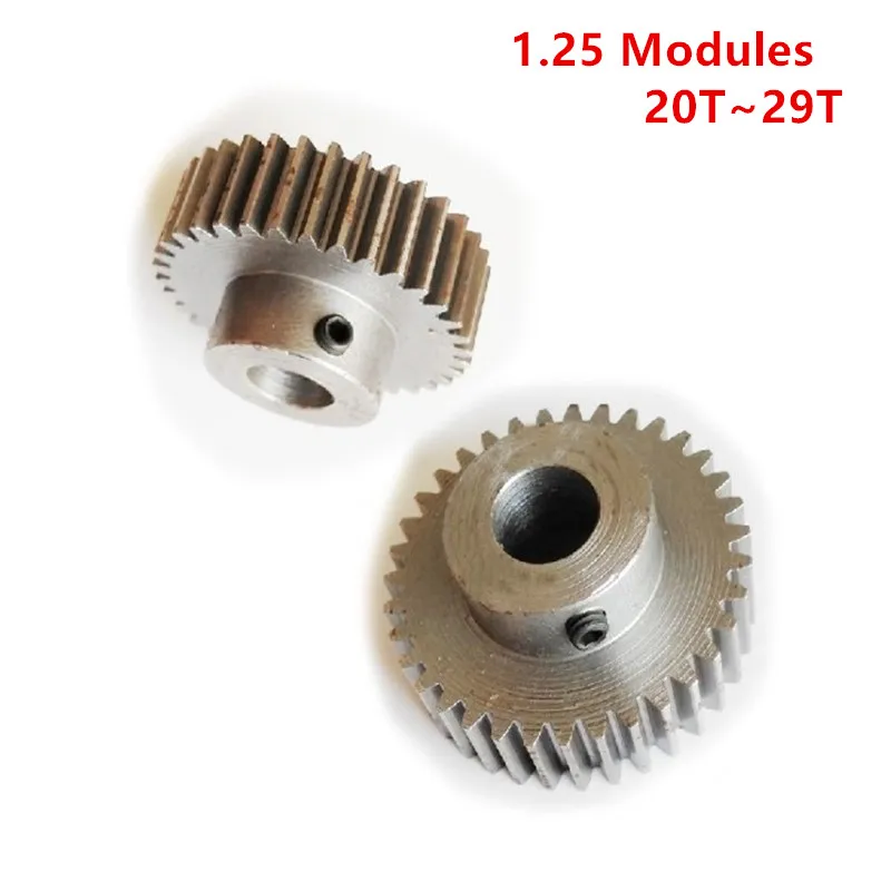 Модули из углеродистой стали 20t 21t 22t 23t 24t 25t 26t 27t 28t 29 отверстие для зубов