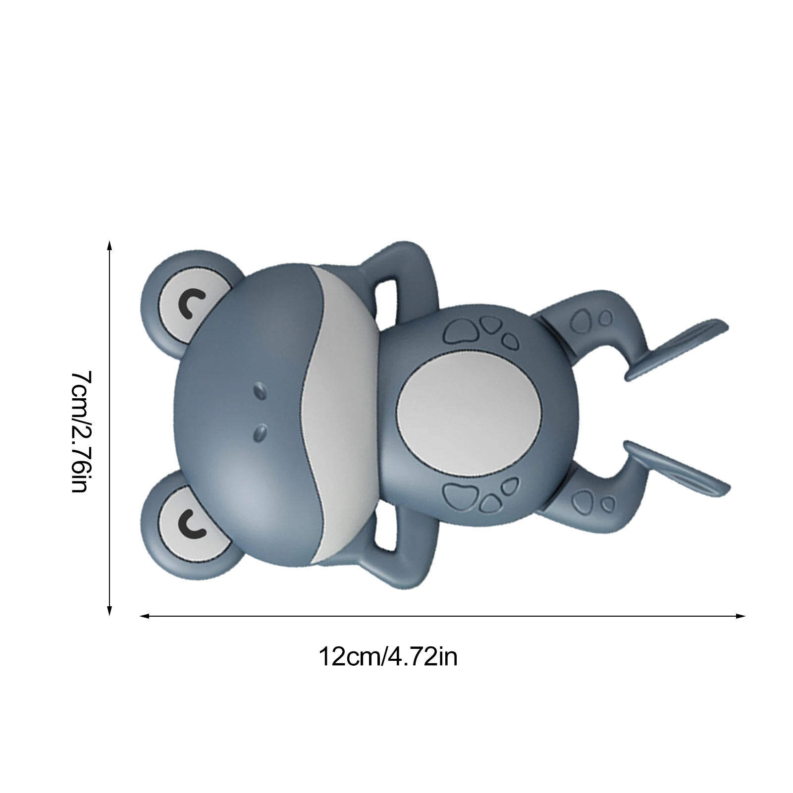 

Cartoon Frog Decoration Floating Ornaments Baby Bath Toys Animal Shape Safe Cute Water Play Children Gift Bathroom Toy