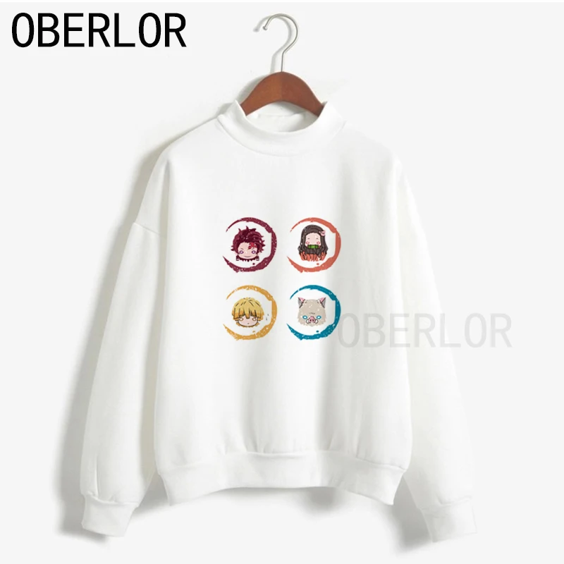 

2020 толстовки Kimetsu No Yaiba со всеми иероглифами, рассекающий демонов, женские осенние топы, пуловеры, женские смешные винтажные свитшоты