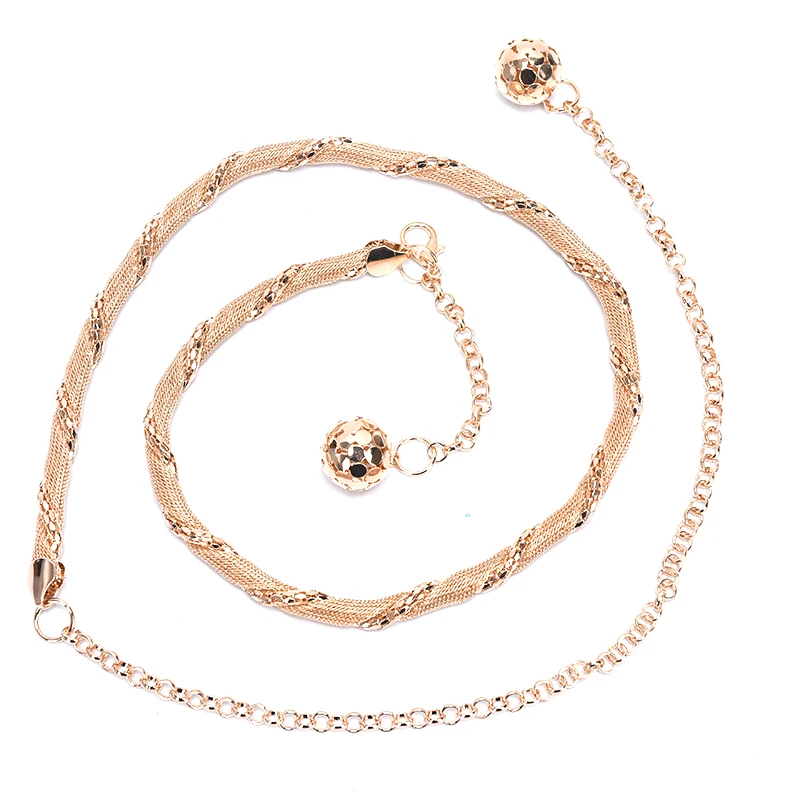 

High Waist Gold Silver Belts For Women Fashion Waistbands All-match Belt For Party Jewelry Dress Waist Metal Chain Belts