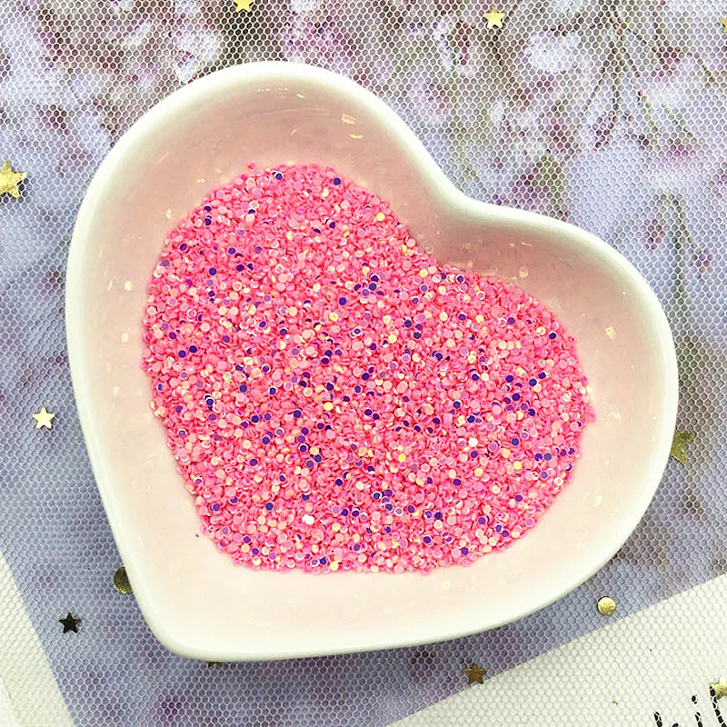 Gillter Sequin 1 мм круг в горошек разноцветные ПВХ свободные блестки пайетки вечерние