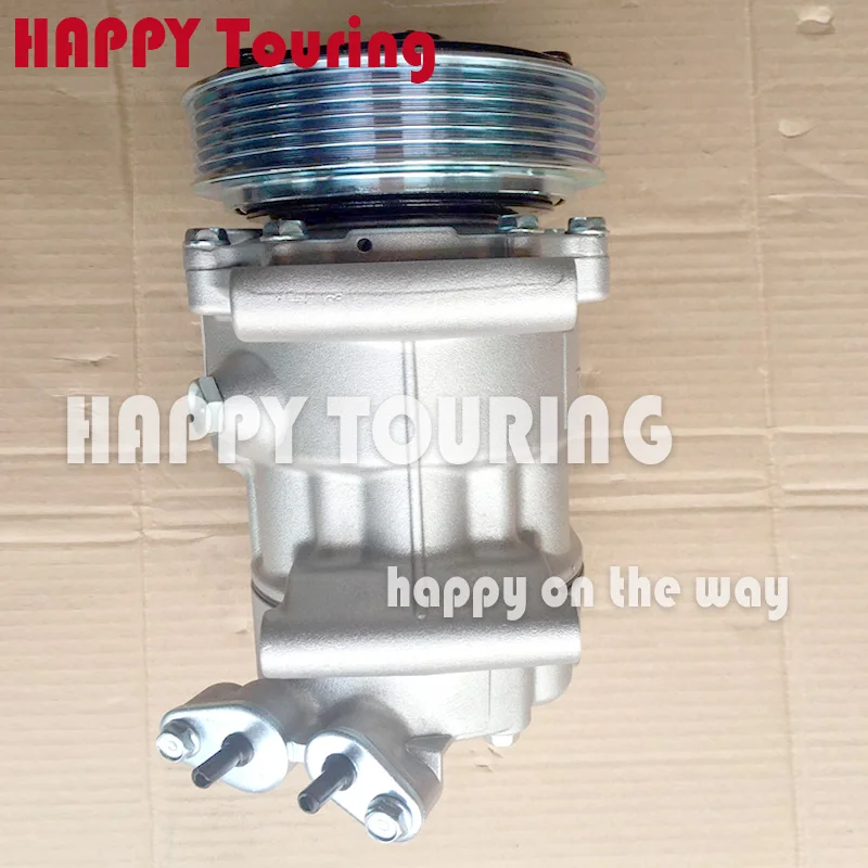 Компрессор A/C sanden sd6v12 1449 1450 9671456680 9655191680 для Peugeot 206 307 Citroen Fiat компрессор |